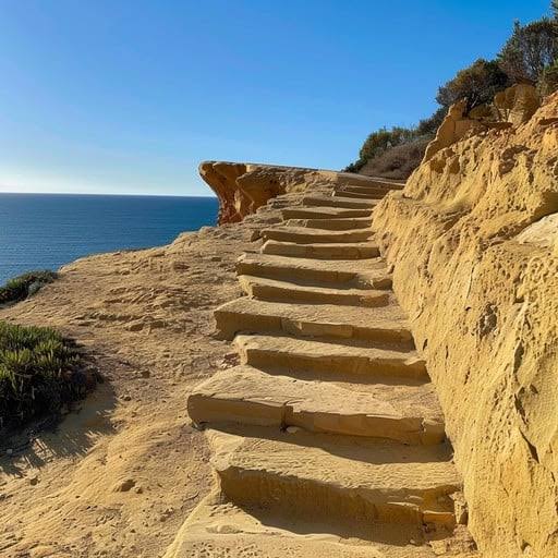 Cliffside House — Staircases
