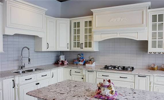 Raised panel base cabinet