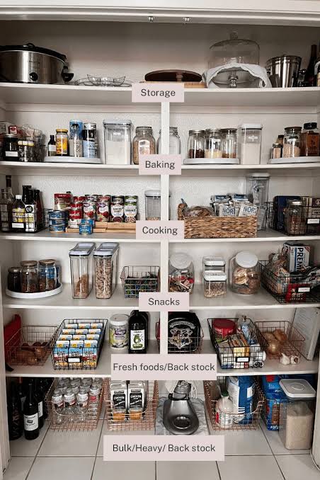 Pantry and storage cabinetry
