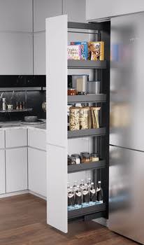 Pull-out pantry unit